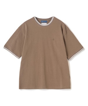 【BEVERLY HILLS POLO CLUB】別注 コットンロゴ刺繍T