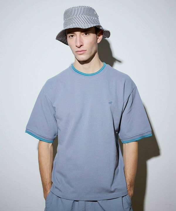 【BEVERLY HILLS POLO CLUB】別注 コットンロゴ刺繍T 詳細画像 11