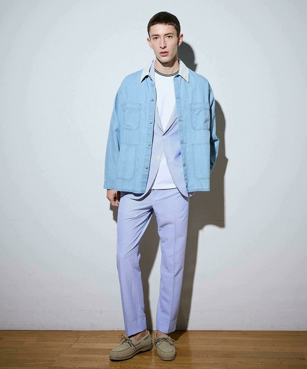 【BEVERLY HILLS POLO CLUB】別注 コットンロゴ刺繍T 詳細画像 13