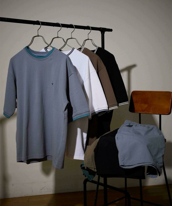 【BEVERLY HILLS POLO CLUB】別注 コットンロゴ刺繍T 詳細画像 17