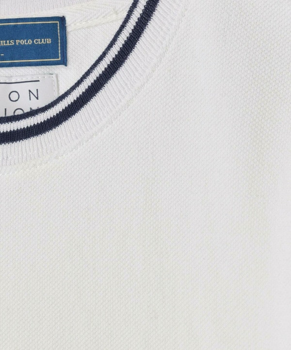 【BEVERLY HILLS POLO CLUB】別注 コットンロゴ刺繍T 詳細画像 18