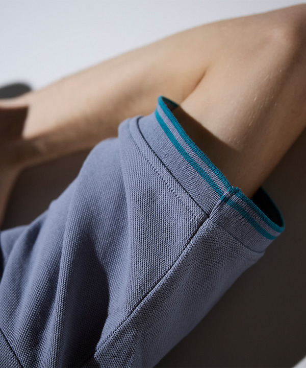 【BEVERLY HILLS POLO CLUB】別注 コットンロゴ刺繍T 詳細画像 5