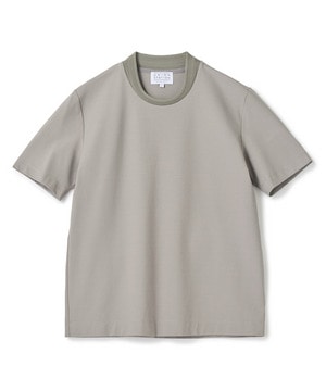 クルーネックテイラーTシャツ〈ストレッチ・マシンウォッシャブル・防臭・接触冷感〉