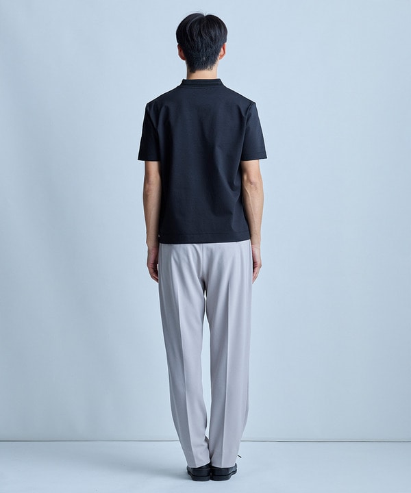クルーネックテイラーTシャツ〈ストレッチ・マシンウォッシャブル・防臭・接触冷感〉 詳細画像 12