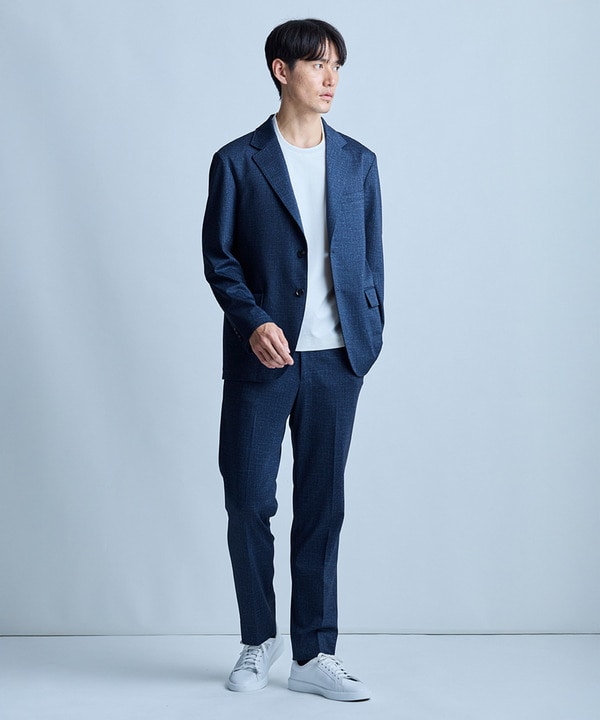 クルーネックテイラーTシャツ〈ストレッチ・マシンウォッシャブル・防臭・接触冷感〉 詳細画像 14