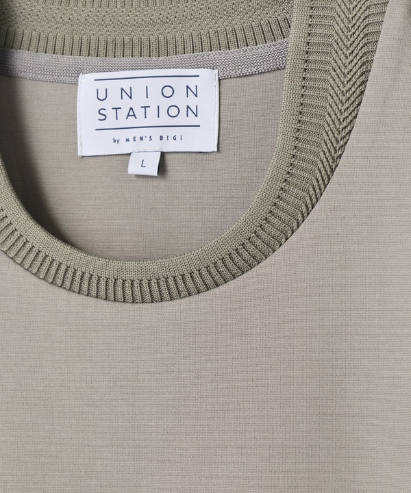 クルーネックテイラーTシャツ〈ストレッチ・マシンウォッシャブル・防臭・接触冷感〉 詳細画像 16