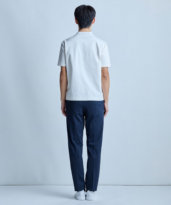 クルーネックテイラーTシャツ〈ストレッチ・マシンウォッシャブル・防臭・接触冷感〉 詳細画像 6