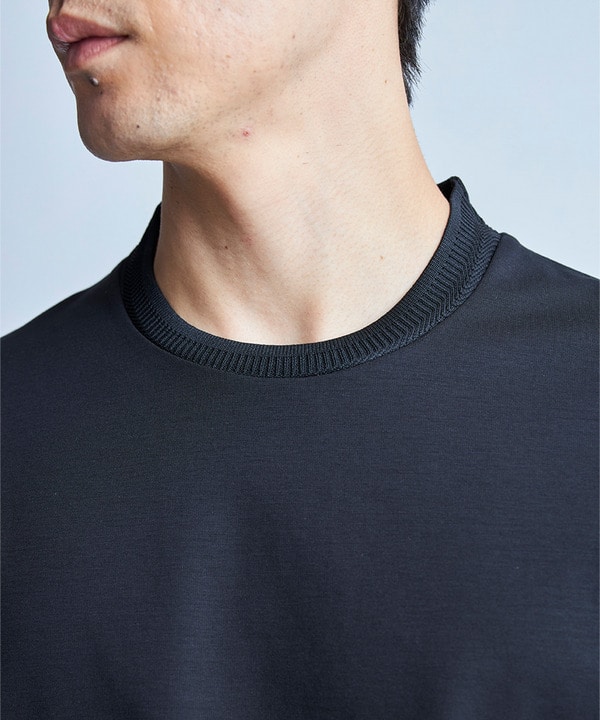 クルーネックテイラーTシャツ〈ストレッチ・マシンウォッシャブル・防臭・接触冷感〉 詳細画像 8