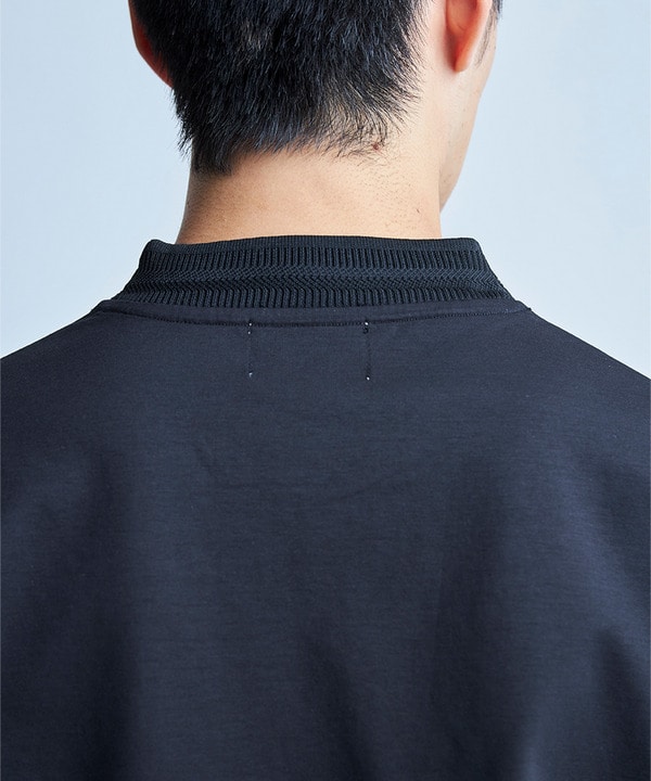 クルーネックテイラーTシャツ〈ストレッチ・マシンウォッシャブル・防臭・接触冷感〉 詳細画像 9
