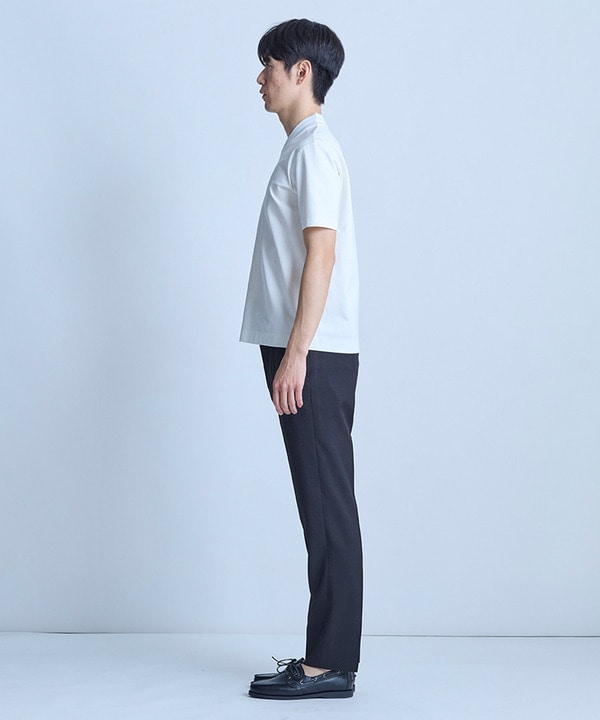 VネックテイラーTシャツ〈ストレッチ・マシンウォッシャブル・防臭・接触冷感〉 詳細画像 16