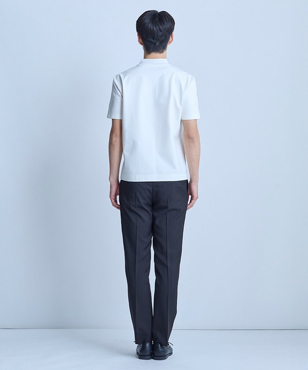 VネックテイラーTシャツ〈ストレッチ・マシンウォッシャブル・防臭・接触冷感〉 詳細画像 17