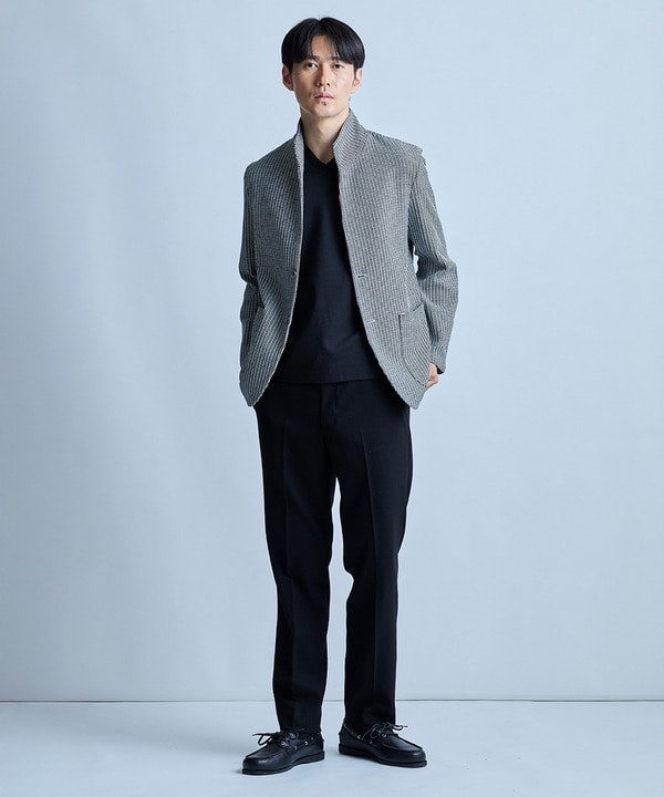 VネックテイラーTシャツ〈ストレッチ・マシンウォッシャブル・防臭・接触冷感〉 詳細画像 25