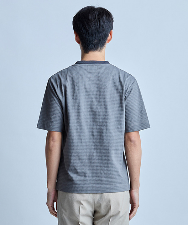 マルチファンクションT〈ストレッチ・速乾・イージーケア・UVカット・防菌・防臭・ハンドウォッシャブル〉 詳細画像 11