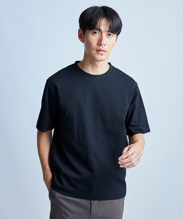 マルチファンクションT〈ストレッチ・速乾・イージーケア・UVカット・防菌・防臭・ハンドウォッシャブル〉 詳細画像 12