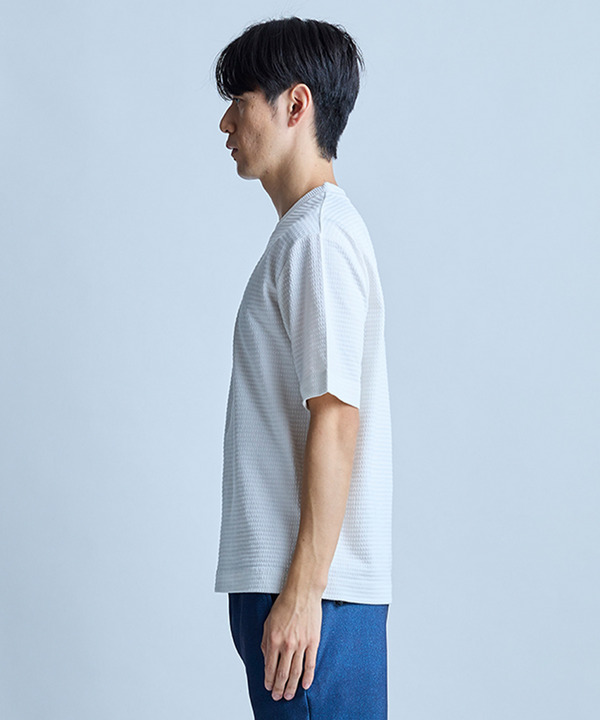 マルチファンクションT〈ストレッチ・速乾・イージーケア・UVカット・防菌・防臭・ハンドウォッシャブル〉 詳細画像 4