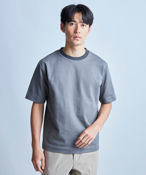 マルチファンクションT〈ストレッチ・速乾・イージーケア・UVカット・防菌・防臭・ハンドウォッシャブル〉 詳細画像 6