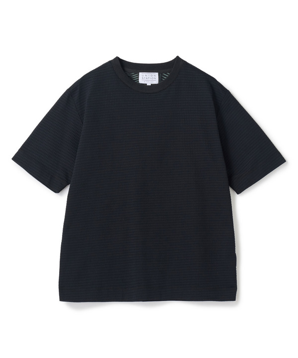 マルチファンクションT〈ストレッチ・速乾・イージーケア・UVカット・防菌・防臭・ハンドウォッシャブル〉 詳細画像 ブラック 1