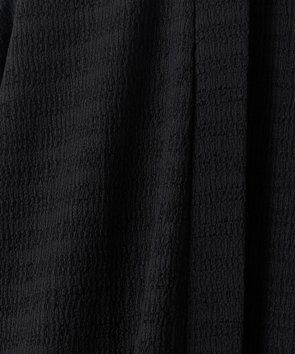 シアー7分袖ボタンレスカーディガン＜ストレッチ・ハンドウォッシャブル・接触冷感・通気性＞ 詳細画像 16