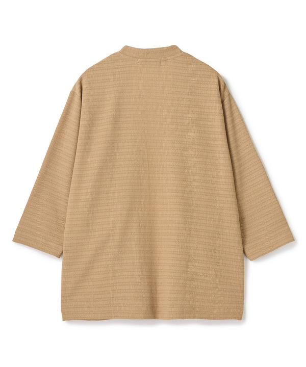 シアー7分袖ボタンレスカーディガン＜ストレッチ・ハンドウォッシャブル・接触冷感・通気性＞ 詳細画像 20