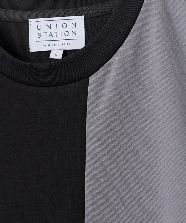 ポンチxダンボール素材 コンビデザインT〈ストレッチ・マシンウォッシャブル・接触冷感〉 詳細画像 21