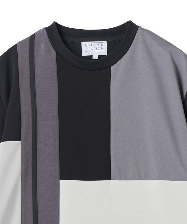 ポンチxダンボール素材 コンビデザインT〈ストレッチ・マシンウォッシャブル・接触冷感〉 詳細画像 22