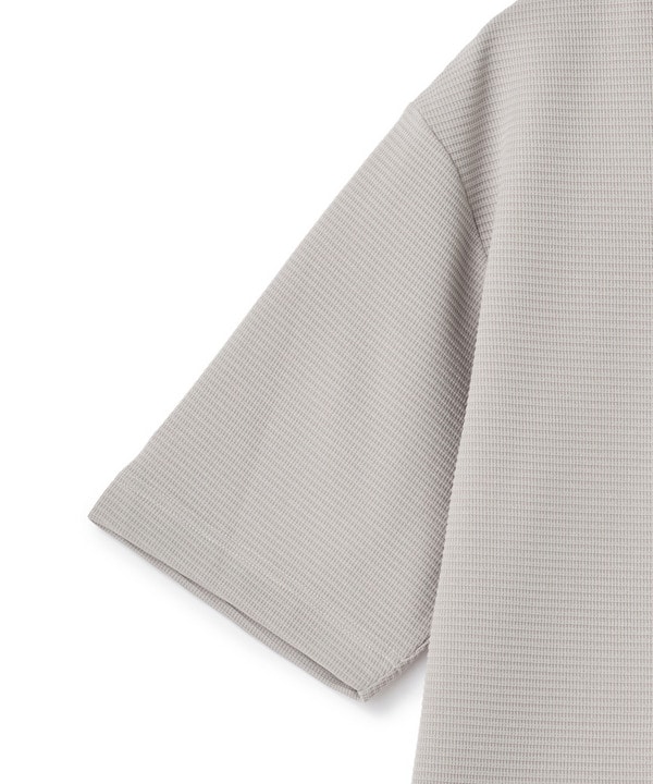 ミニワッフルキーネックレイヤードTシャツ 詳細画像 32