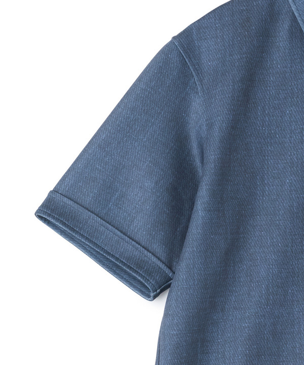 ポンチツイル調プリントポロシャツ 詳細画像 15