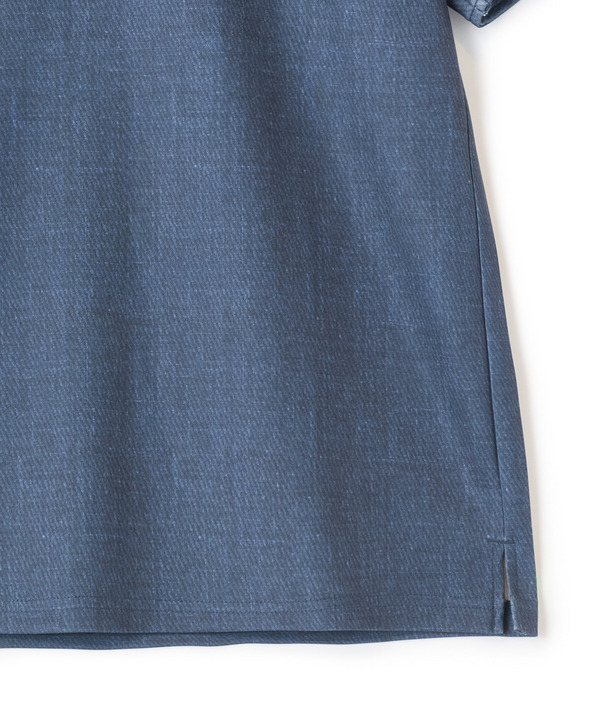 ポンチツイル調プリントポロシャツ 詳細画像 16