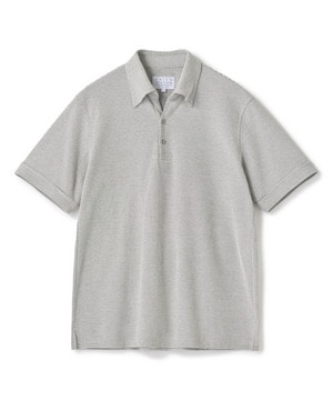 ハニカムボーダーポロシャツ＜ストレッチ・ハンドウォッシャブル＞