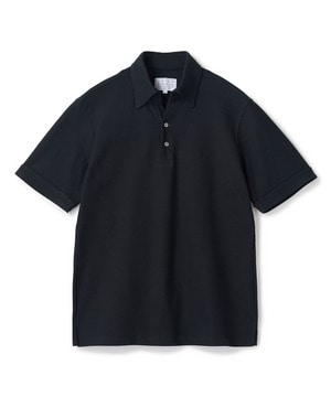 ハニカムボーダーポロシャツ＜ストレッチ・ハンドウォッシャブル＞