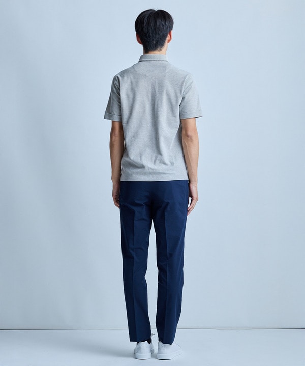 ハニカムボーダーポロシャツ＜ストレッチ・ハンドウォッシャブル＞ 詳細画像 15