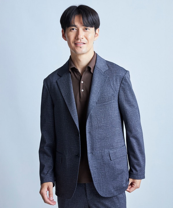 ハニカムボーダーポロシャツ＜ストレッチ・ハンドウォッシャブル＞ 詳細画像 18