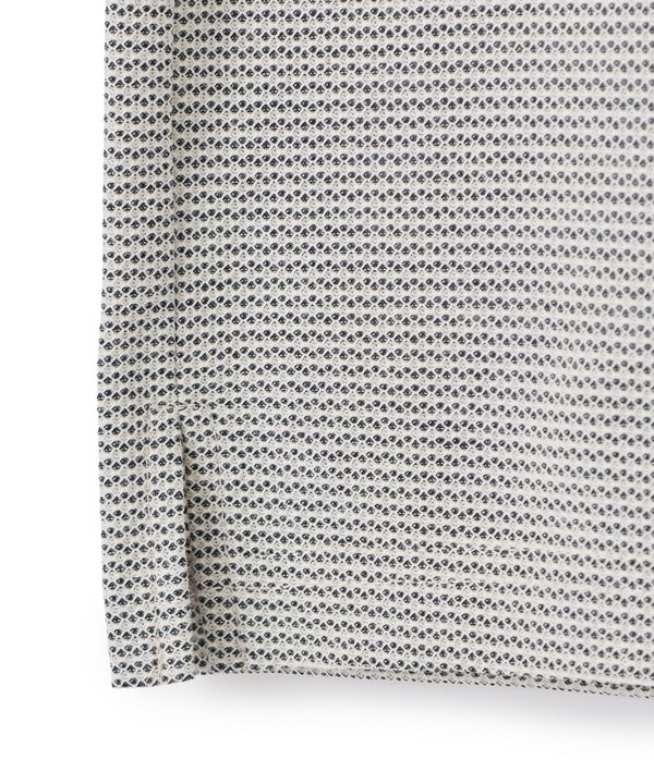 ハニカムボーダーポロシャツ＜ストレッチ・ハンドウォッシャブル＞ 詳細画像 6