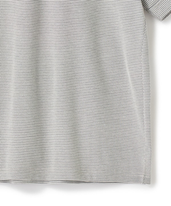 ハニカムボーダーポロシャツ＜ストレッチ・ハンドウォッシャブル＞ 詳細画像 8
