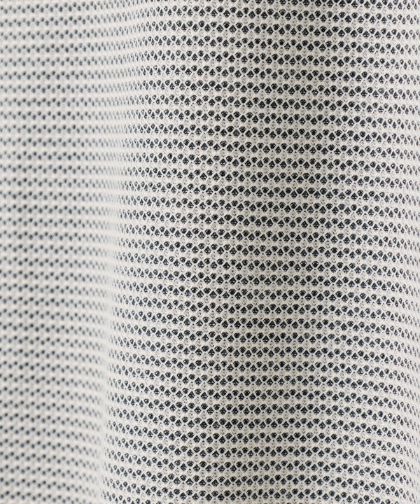 ハニカムボーダーポロシャツ＜ストレッチ・ハンドウォッシャブル＞ 詳細画像 9