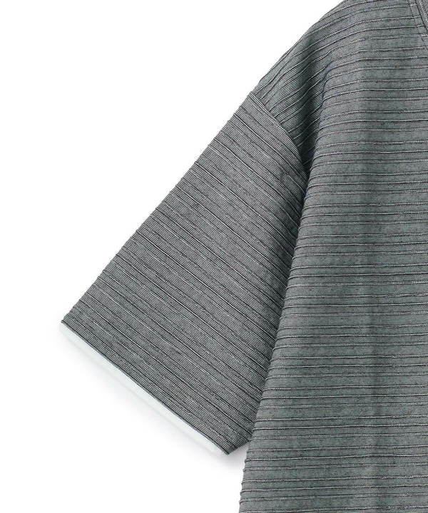 タックジャガードVネックTシャツ 詳細画像 15