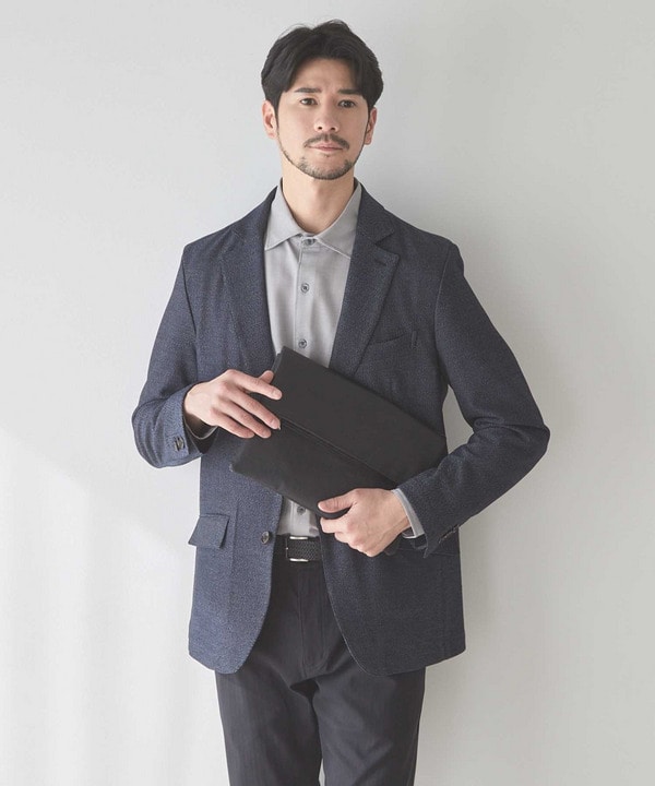 2WAYシンセティックレザークラッチバッグ 詳細画像 9