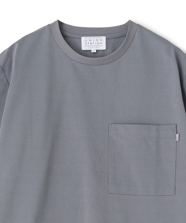 ペーパータッチドローコードTシャツ＜ストレッチ・速乾・マシンウォッシャブル・イージーケア接触冷感＞ 詳細画像 11