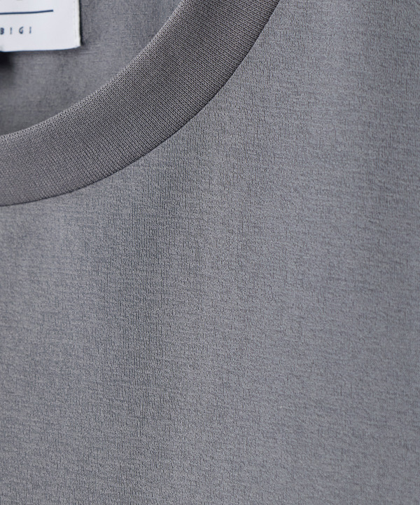 ペーパータッチドローコードTシャツ＜ストレッチ・速乾・マシンウォッシャブル・イージーケア接触冷感＞ 詳細画像 5