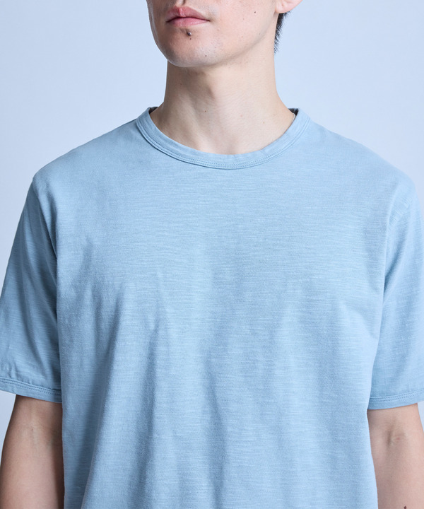 スラブ天竺ロゴ刺繍Tシャツ 詳細画像 8