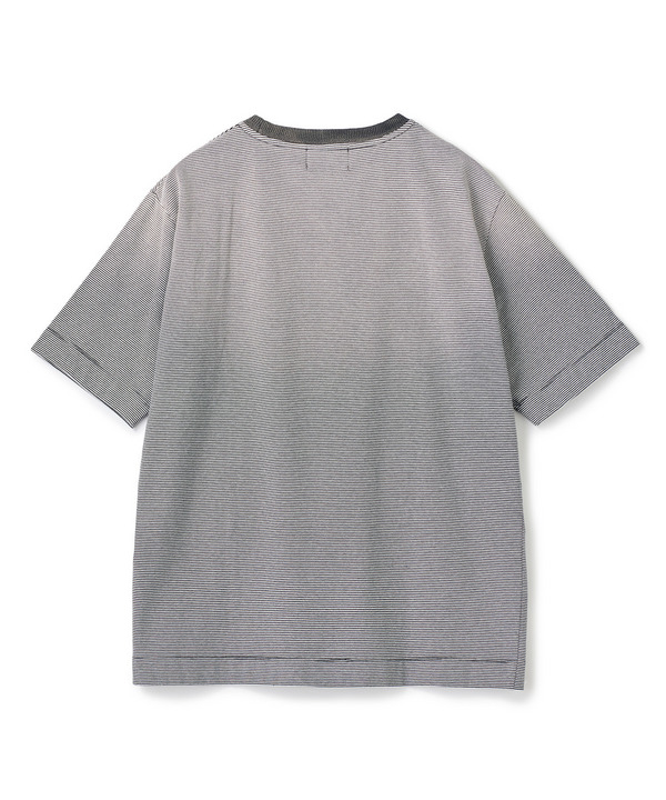ヴィンテージライクミジンボーダーTシャツ＜ストレッチ・マシンウォッシャブル＞ 詳細画像 18