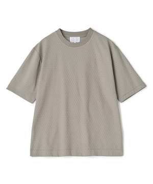 マルチファンクションジャガードTシャツ＜ストレッチ・速乾・イージーケア・ハンドウォッシャブル・UVカット・抗菌・防臭＞