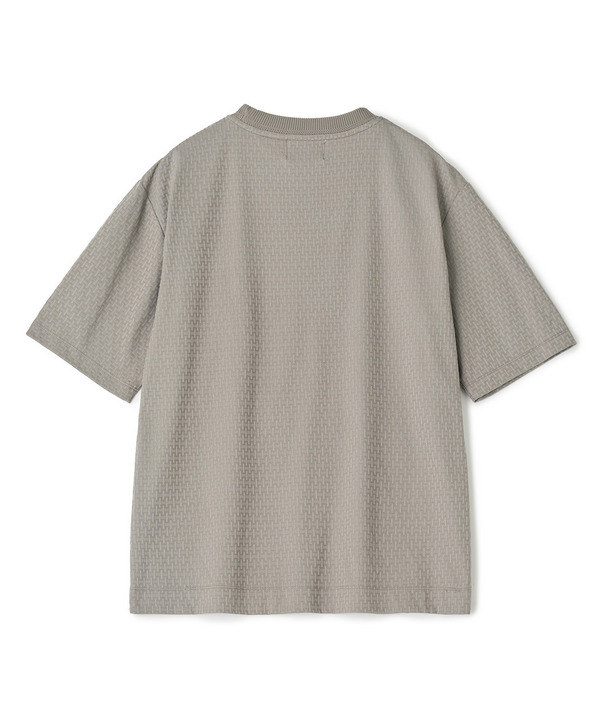 マルチファンクションジャガードTシャツ＜ストレッチ・速乾・イージーケア・ハンドウォッシャブル・UVカット・抗菌・防臭＞ 詳細画像 8