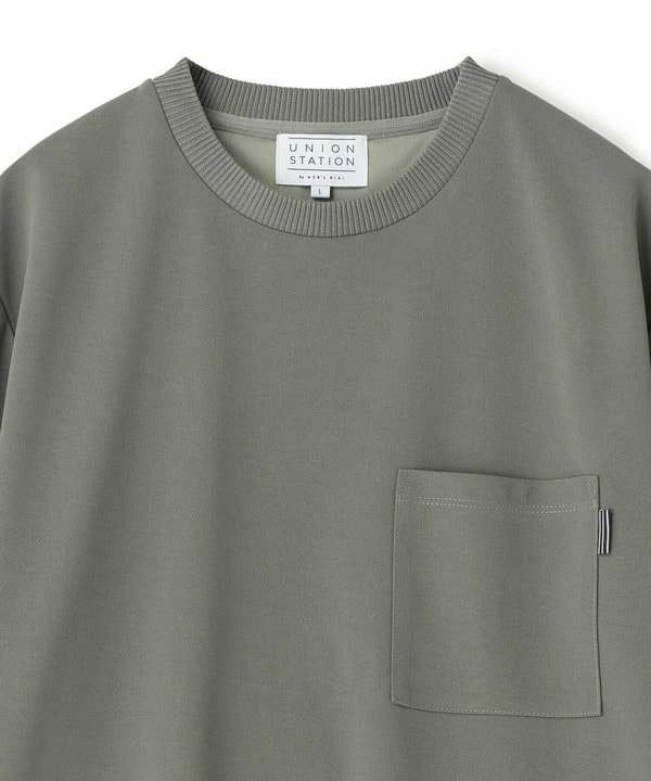 梨地ポンチポケットTシャツ＜ストレッチ・マシンウォッシャブル＞ 詳細画像 20