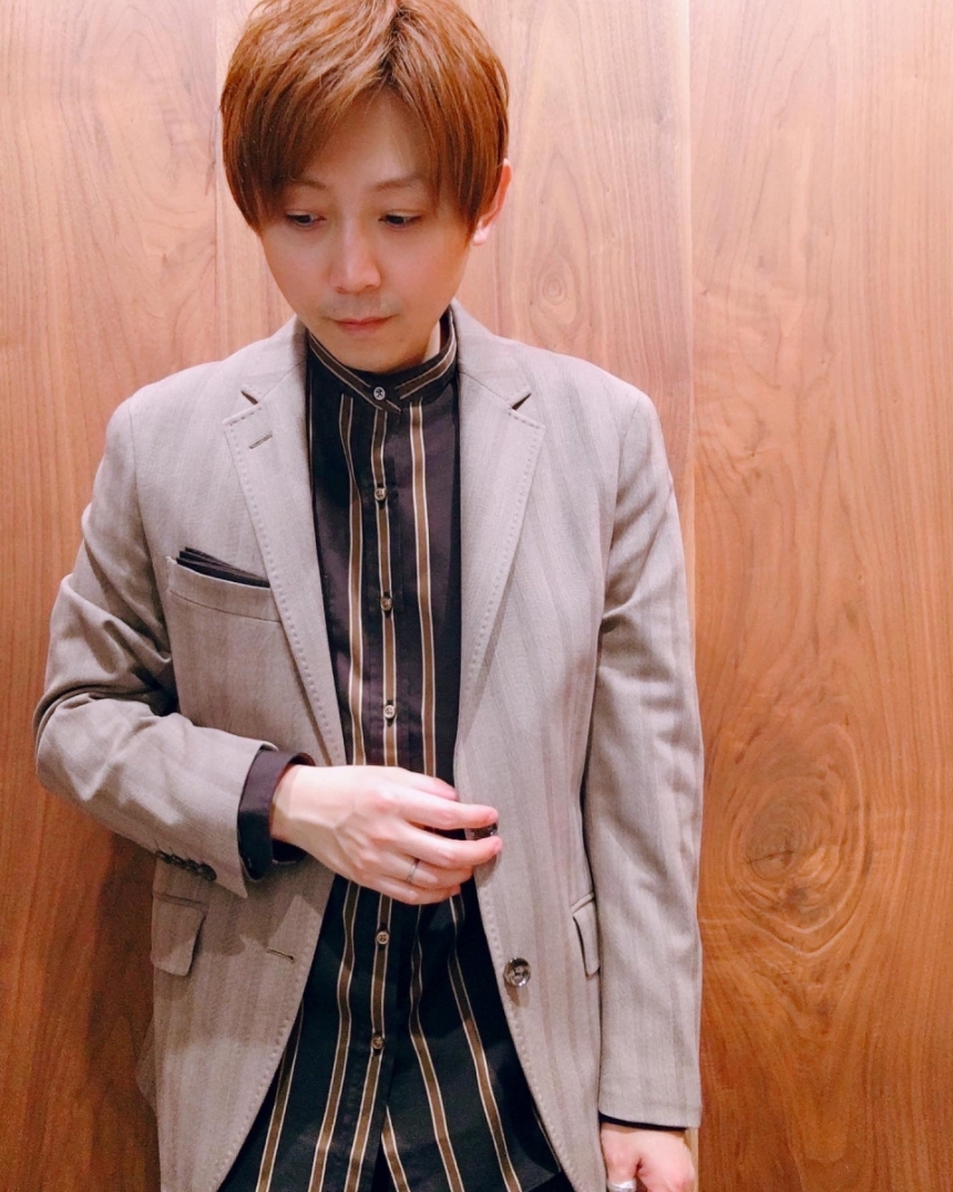 シャドーストライプストレッチセットアップ メンズファッション通販 Men S Bigi Online Store メンズビギ オンラインストア