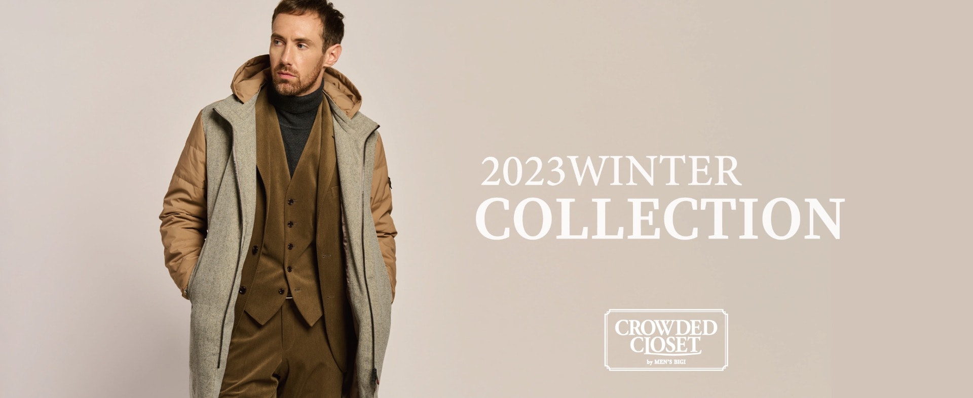 CROWDED CLOSET｜メンズファッション通販 MEN'S BIGI ONLINE STORE