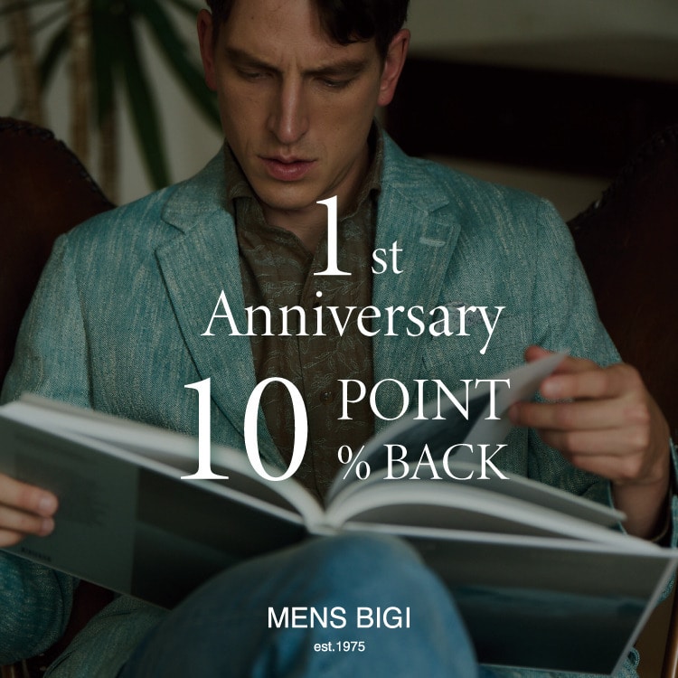 ＜MENS BIGI 新宿高島屋店＞1周年記念フェア