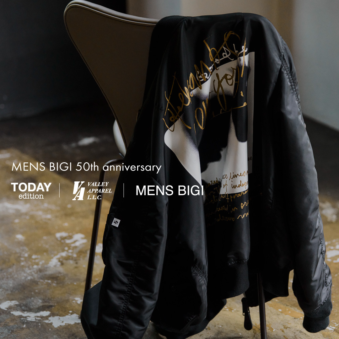 【50周年記念】VALLEY APPAREL×TODAY edition 別注ブルゾンを限定発売