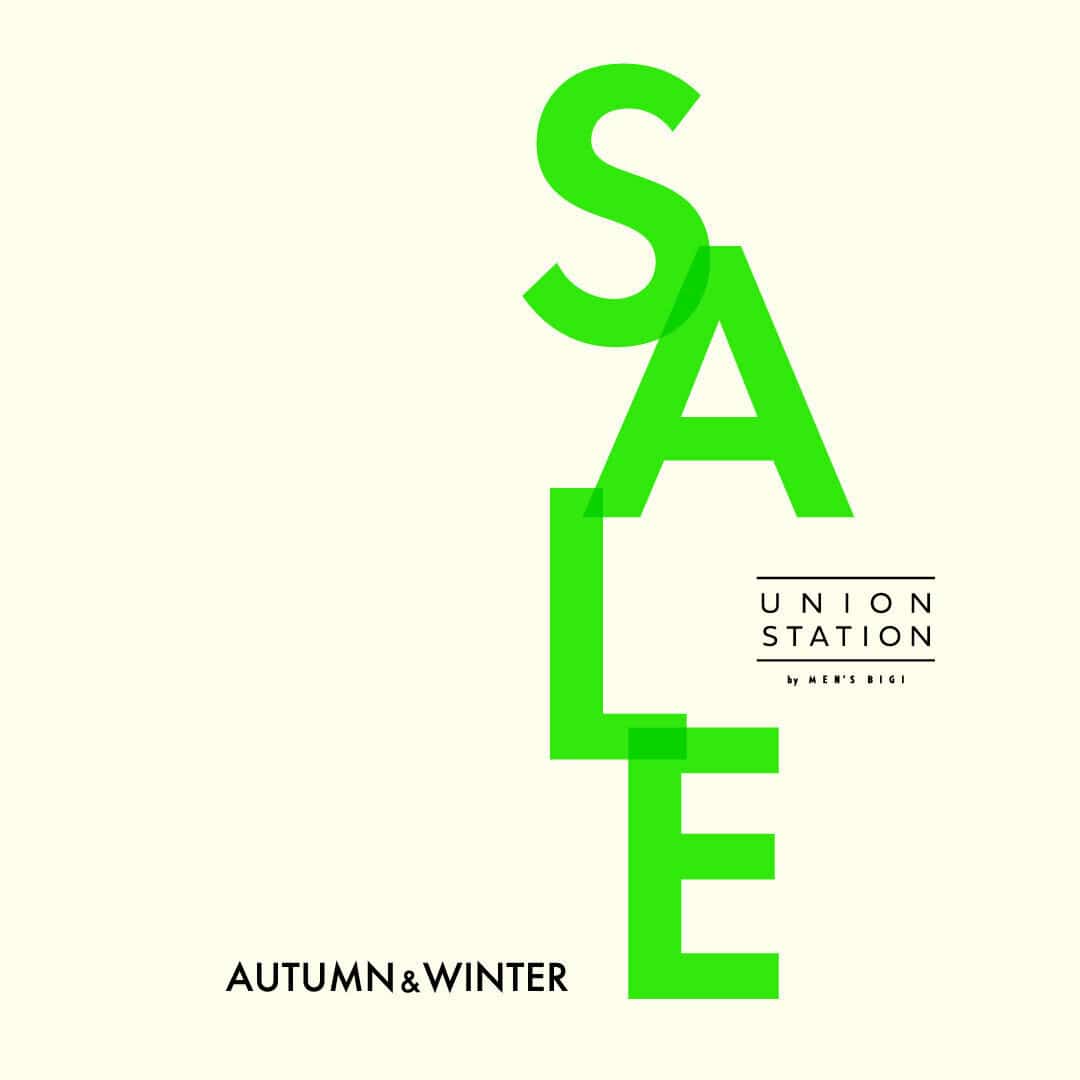 【UNION STATION】　WINTER SALE開催！