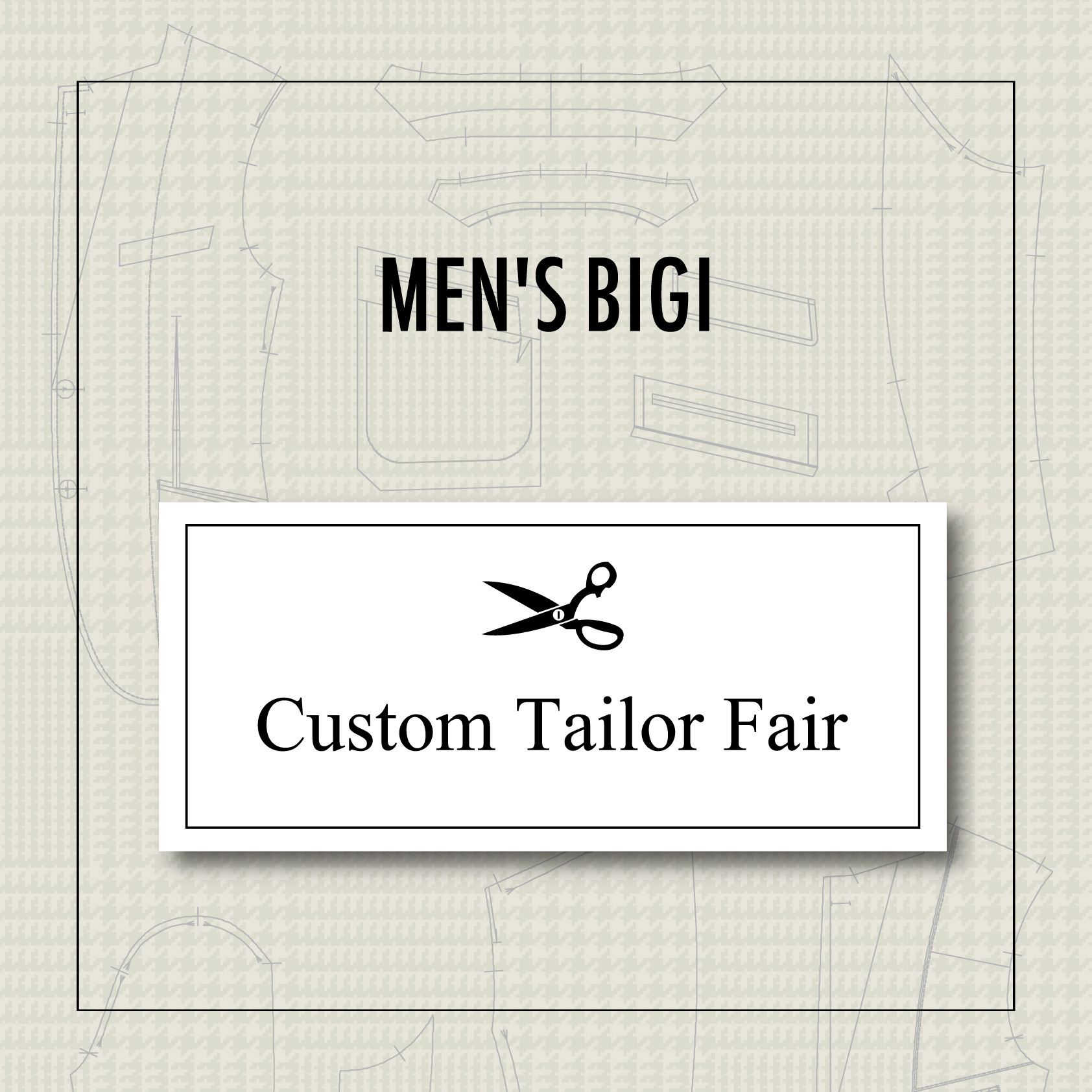 【MEN’S BIGI】カスタムテーラーフェア開催！